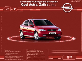Opel Astra,Zafira 1998